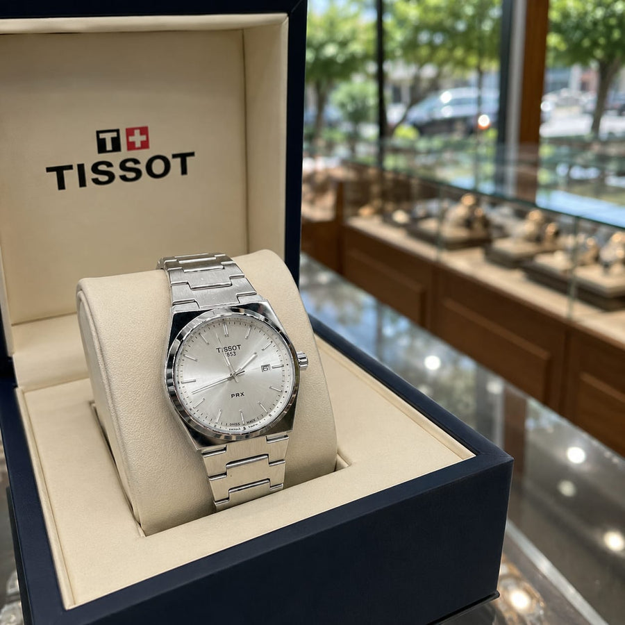 Silver Dial Stainless Steel Luxury Watch — image 1